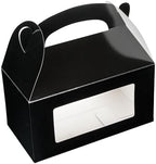 Restaurantware Black Paper Gable Box Take Out Container, 100 Pack by Restaurantware
