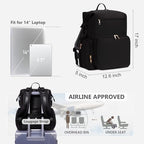 CEI-CEI Neoprene Diaper Bag Backpack Large Newborn Baby Maternity Bags Waterproof Travel Tote for Mom Dad with Insulated Pockets,Changing Pad - Image 6