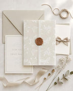 Vellum Jackets for 5x7 Invitation Butterfly Invitation Sleeves 100Pcs - Image 2