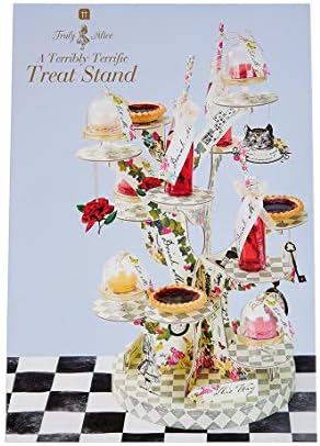 Talking Tables Alice in Wonderland Cupcake Cake Stand | Mad Hatter Themed Afternoon Tea Party Decorations | Table Centrepiece for Weddings, Baby Showers and Bridal Parties or Onederland 1st Birthdays - Image 5