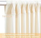 20ft x 15ft Champagne Wrinkle Free Backdrop Curtains for Wedding Party Backdrops Curtain Drapes Fabric Decorations Photo Back Drop Cloth for Baby Shower Photography Stage Reception - Image 7