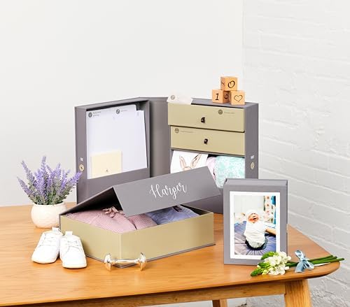 Savor | Custom Baby Loss Keepsake Organizer | Remembrance Box for Angel Pregnancy or Infant Loss - Image 6