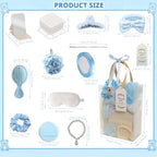 74PCS Jewelry Box Kit Baby Shower Party Favors for Game Winners(Blue) - Image 3