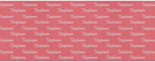 MyPupSocks Custom Photo Face Wrapping Paper Roll Initials Name Text Red for Birthdays, Easter, Mothers Day, Weddings, Baby Showers 3 Rolls 58"x 23" - Image 2