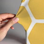 Sweet Honeycomb Arch Backdrop Cover Yellow Girls Baby Shower Arch Stand Spandex Fabric Cover Bees Birthday Party Parties Dessert Decorations Prop (4X7.2ft,1992) - Image 3