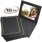 Golden State Art, Paper Photo Folders, for 6x8 or 8x10 Picture, 100 Pack - Image 2