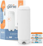 Diaper Genie Signature Pail Gift Set with 2 Easy Roll Refills, 48 bags by DiaperGenie