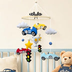 Baby Mobile for Crib Race Car Crib Mobile for Boys Newborn Gifts - Image 2
