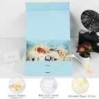 Small Gift Boxes with Lids for Presents Blue Gift Box 5 Pack 9.5X7X4 Inch - Image 2