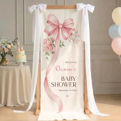 Custom Name Baby Shower Fabric Welcome Sign #8 by Unknown