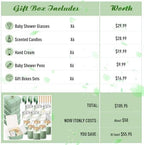 Reallnaive 43 Pcs Baby Shower Prizes for Game Winners Gifts, Green - Image 2