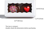JCXGRVC small treat boxes 100pcs - white candy box with window - Image 2
