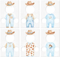 6 Set Baby Shower Games Feed The Baby(Cowboy,Light Blue) by Unknown