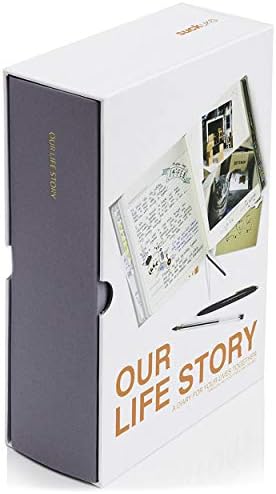 Suck UK Our Life Story Journal - 100 Year Memory Book & Gray Hardcover Diary - Personalized Baby Book - Timeless Scrapbook - Document Lifetime Milestones & Family Adventures - Ideal Novelty Gift by The+Greatest+Gifts+on+Earth