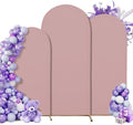 Set of 3 Stretchy Wedding Arch Backdrop Covers, 7.2FT, 6.6FT & 6FT by SUKAIKEQA