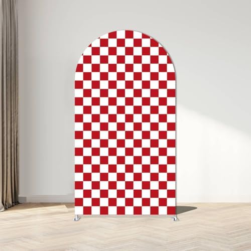 NIVIUS PHOTO She's Ready to Pop Baby Shower Arch Backdrop Cover, Party Decorations, Chiara Arch Cover for Gender Reveal, Birthday Party Photo Booth (G-05630,6.5FT) - Image 2