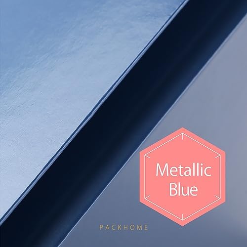 PACKHOME 6 Blue Gift Boxes 11.5x8x2.5in with Magnetic Lids for Shirt - Image 4