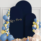 Wokceer Arch Backdrop Cover 6FT,5FT,4FT Navy Blue Arch Covers Stretchy - Image 3