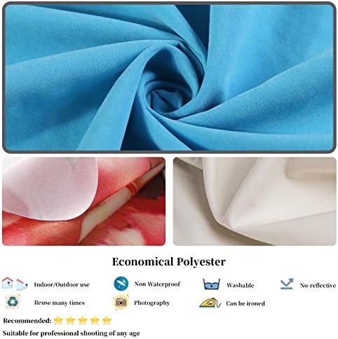MEHOFOND 8x6ft Bear Baby Shower Backdrop We Can Bearly Wait Baby Shower Party Decorations for Boy Hot Airs Balloons Watercolors Clouds Stars Photography Background Newborn Photo Booth Props (Brown) - Image 5