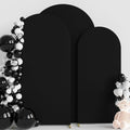 Wokceer Arch Backdrop Cover 8FT,7.2FT,6.6FT Black Arch Covers Stretchy by Wokceer