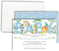 Custom Baby Shower Invites Blue Watercolor Jungle Invitations 20 5x7 Personalized Watercolor Safari Jungle Invitations With Envelopes - Unique Boy Watercolor Safari Jungle Baby Shower Cards by AmandaCreation