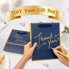 Epoesch 24 Pack Gift Bags with Handles & 24 Tissue Papers – 8x5x10 Inches - Image 5