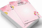 Advice Cards Baby Shower - Fun Party Games Activities, Party Collection Pink Theme GirlBaby Advice Cards For New Mom & Dad - Pack Of 50 - Image 3