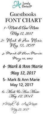 Personalized Wedding Tree Print 50-200 signatures guest book Alternative - Image 4