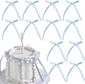 400 PCS Satin Bow Cake Toppers Birthday Bowknot Ribbon Decorations by Unknown