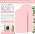 2 Pack Arch Backdrop Stand and Cover Set (7.2FT/6FT), Balloon Arch Stand - Image 5