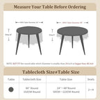 Laolitou Pink Gingham Table Cloth Round Tables Buffalo Plaid Checkered Tablecloth Cotton Linen Farmhouse Tablecloths Washable Wrinkle Free for Baby Shower Picnic Kitchen, 60", 2-4 Seats - Image 5