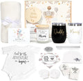 New Mom Gifts for Women, Luxury Pregnancy Gift for New Parents Gender Reveal Gifts Elephant Baby Sets w/Mom Dad Tumbler Newborn Essentials for First Time Moms, Expecting Parents to Be, Baby Shower… by SuhctuptxAccompanyUInLife