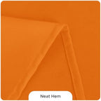 Fitable 8 Pack Orange Tablecloths 70x120 Inch for 6-8 Ft Rectangle Tables - Image 4