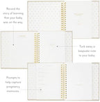 Sugar Paper Baby Keepsake Book, Memory Book from Pregnancy to First Year, Milestone Journal with Pocket Storage, Baby Shower Idea, Gender Neutral Gift, Cloth Hardcover, Flax - Image 6