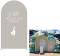 Arch Backdrop Cover for One Silly Goose Baby Shower Arch Stand Stretchy Cover First Goose Kids 1st Birthday Party Fiesta Decorations (6.6x3.3ft Cover,004) by ittsmnt