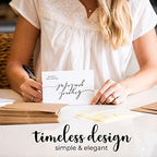 120 Heavyweight Blank Thank You Cards with Envelopes Beyond Grateful Thank You Cards, Bridal Shower, Engagement, Graduation, Wedding Bulk Pack Card with Envelopes & Stickers (4 x 6 Inches) (120 Pack) - Image 2