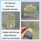 One Silly Goose Arch Backdrop Cover 6FT Daisy Flower Green Arch Stand Cover for Baby Shower 1st Birthday Party Decorations - Image 3