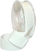 Morex Ribbon 01240/10-401 Nylvalour Swiss Velvet Nylon Ribbon, 1 1/2-Inch by 11-Yard, White by MorexRibbon