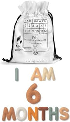 Baby Monthly Milestone Numbers – Signs & Photo Props – Soft Felt Letters & Numbers for Baby Announcement, Newborn Photography, Neutral - Image 6