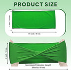 MDS Pack of 125 Spandex Chair Sashes Without Slider Buckles – Light Green - Image 2