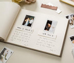 Personalized Luxe Photo Guest Book (Design 4) – 11.5 x 8.5" Minimal Aesthetics, Screw Bound with Custom Leaf Hardcover & Photo + Lined or Blank Pages - Wedding, Baby Shower, Anniversary - Image 5