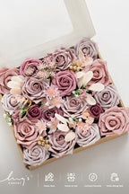 Ling's moment Artificial Pink Wedding Flowers Combo, Dusty Rose, Grand - Image 6