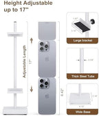 Adjustable Tabletop Easel Stand, White 17" H Easels for Display - Image 2