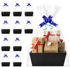 AOUKAR Black Empty Gift Baskets, 10 Pack Baskets for Gifts to Fill by AOUKAR