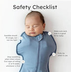 KYTE BABY Swaddle Bag in Slate 0.5 - Image 3