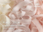 Vitalizart Cotton Ribbon 5/8" x 63 Yds Handmade Frayed Fringe Assorted Bulk - Image 3