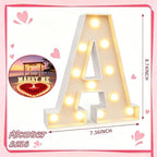 Pooqla Marry Me Light up Letters, Will You Marry Me Sign for Proposal - Image 4