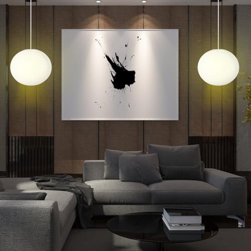 Rossesay 2 Sets Jumbo Round Paper Lanterns with Lamp Cord Cable White Hanging Paper Lanterns Chinese Japanese Pendant Hanging Lamp for Birthday Wedding Bridal Anniversary Party Decoration(20 Inch) - Image 6