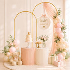 7.2FT Metal Arch Backdrop Stand, Decorative Backdrop Arch Stand - Image 2