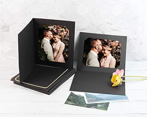 Golden State Art, Paper Photo Folders, for 6x8 or 8x10 Picture, 25 Pack - Image 5
